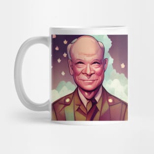 Dwight D. Eisenhower | President of the United States | Comics style Mug